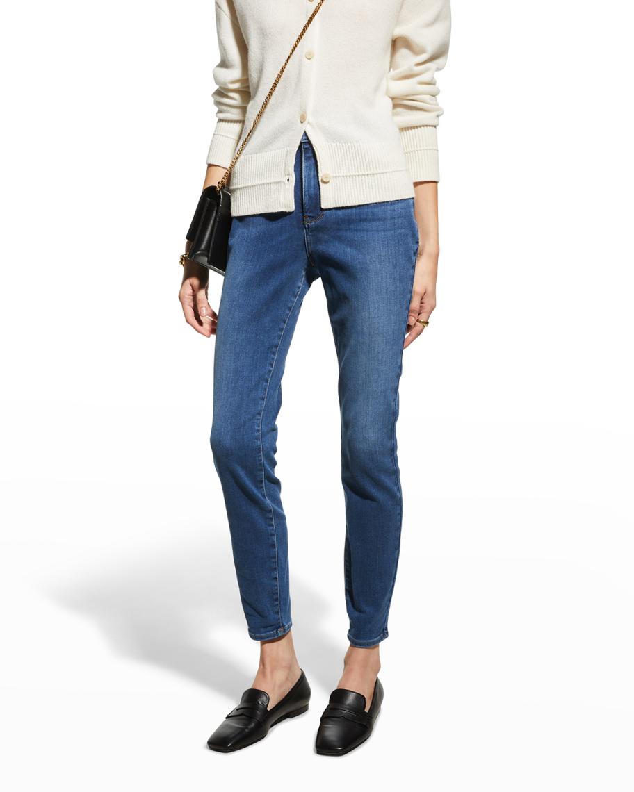 NYDJ Women's Ami Low Rise Dark Wash Skinny Jeans – Comfort Stretch Denim - View #10