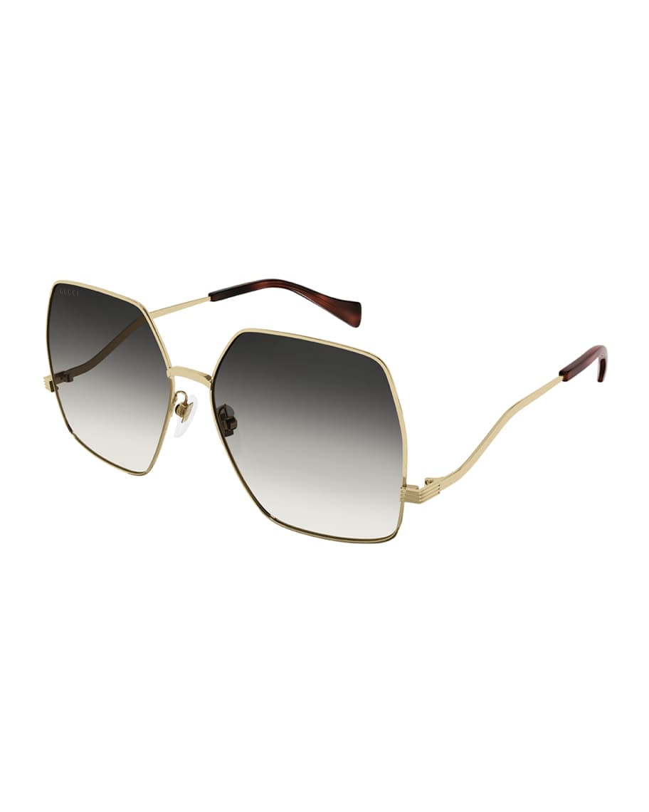 Gucci GG1436S 002 Sunglasses Gold