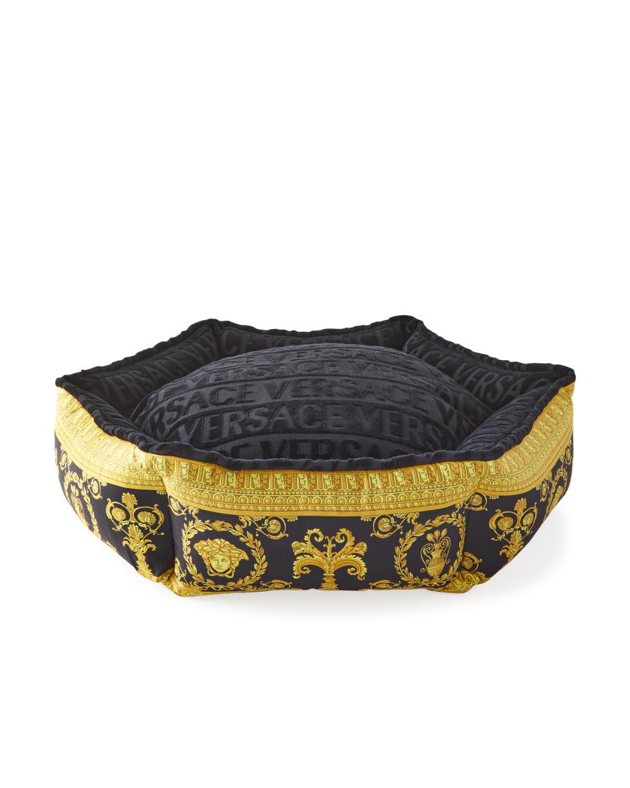 Versace Barocco Pet Bed - Medium | Neiman Marcus
