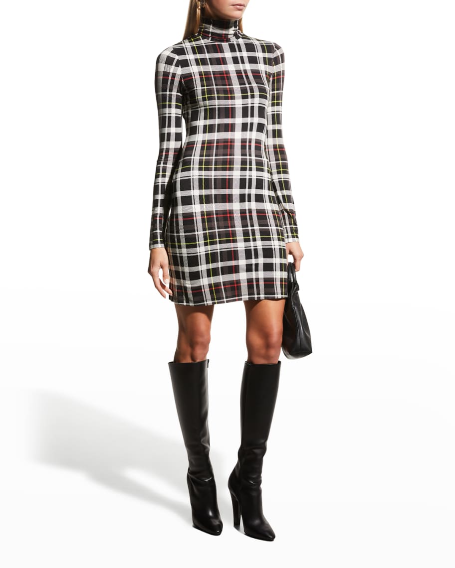 Olivia Delora Turtleneck Mini Dress ...