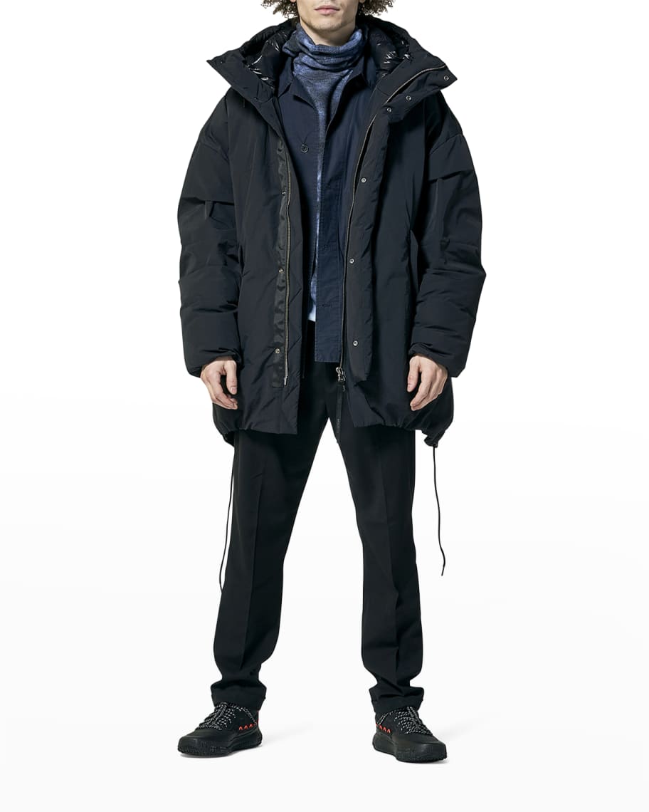 HOLDEN Men s Long Down Washed Parka Neiman Marcus