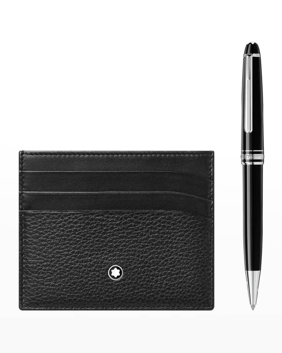 Montblanc Men's Set with Meisterstück Classique Ballpoint Pen & Wallet