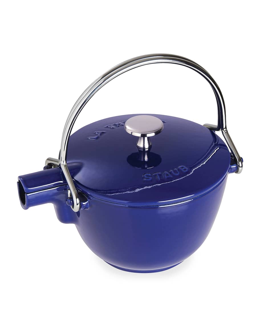 Staub Cast Iron 1Qt Round Tea Kettle Neiman Marcus