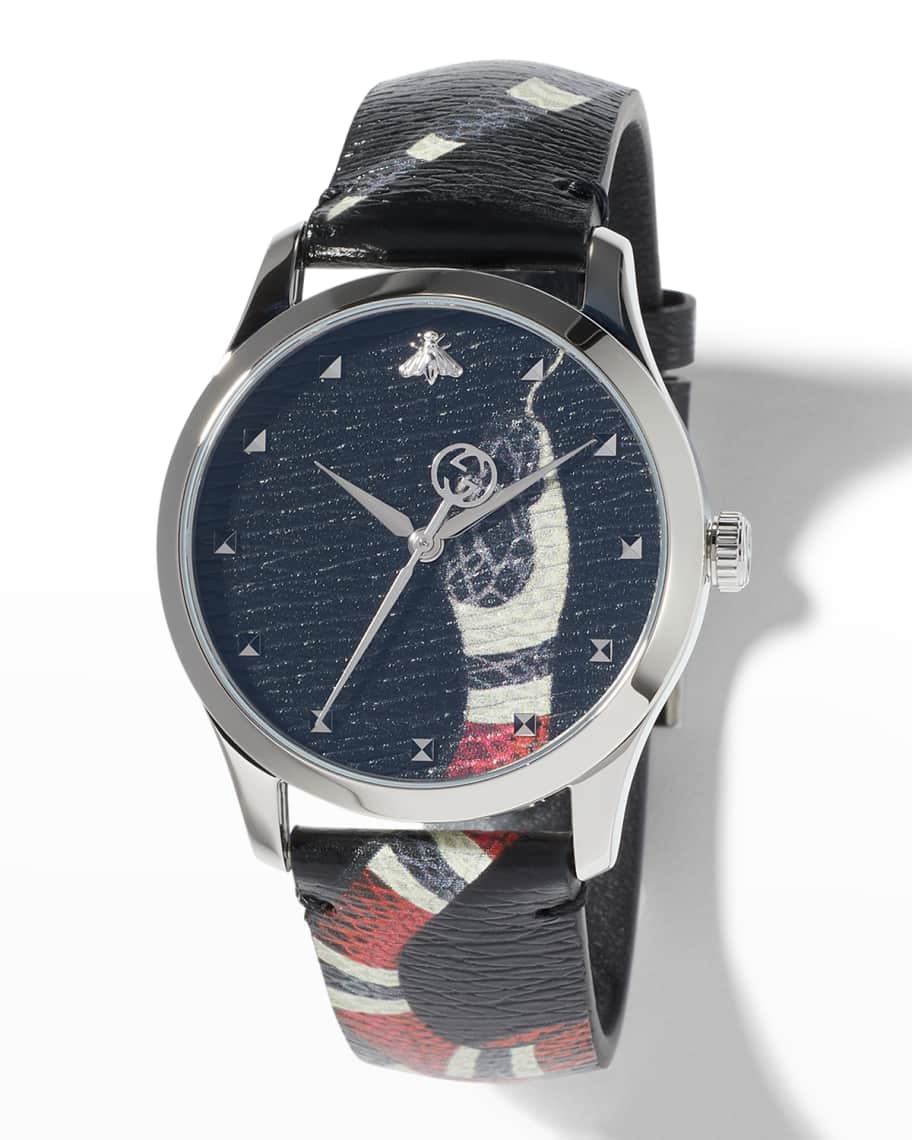 Gucci snake watch band discount