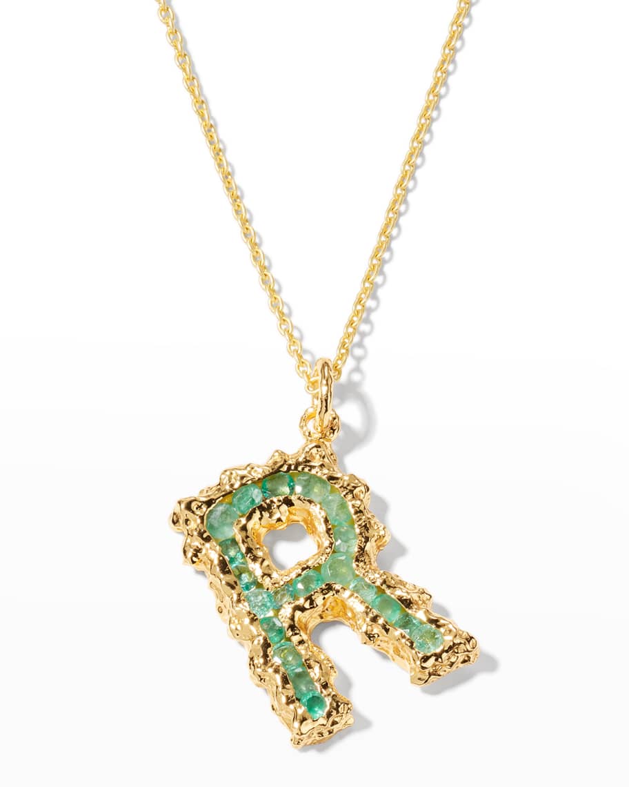 Pacharee initial store necklace