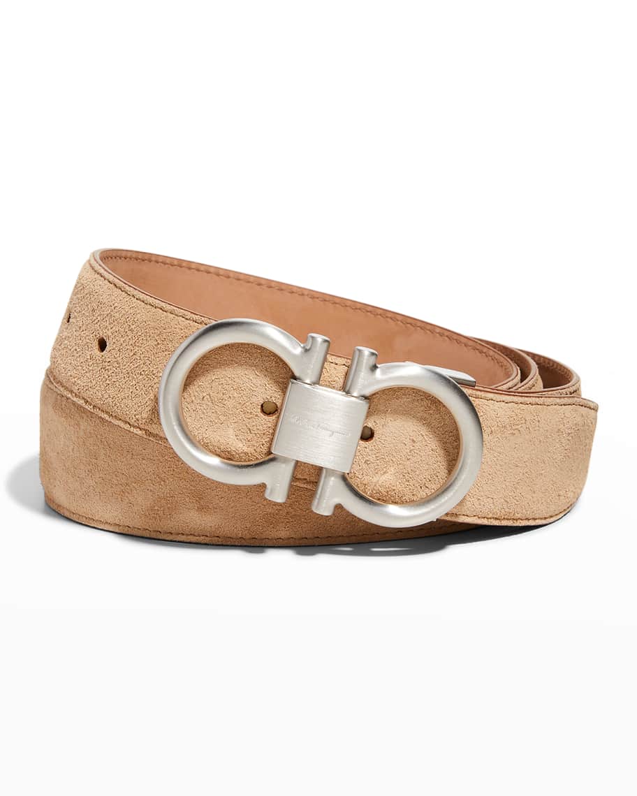Ferragamo top suede belt