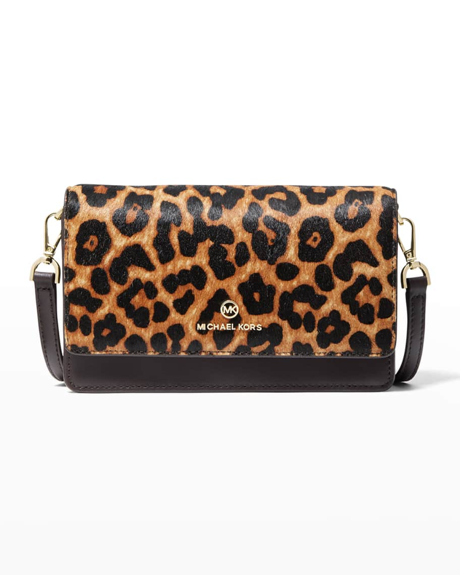 michael kors leopard print crossbody