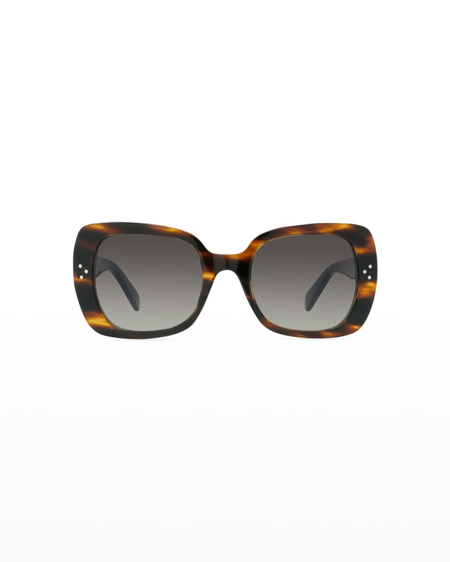Celine Studded Acetate Butterfly Sunglasses Neiman Marcus