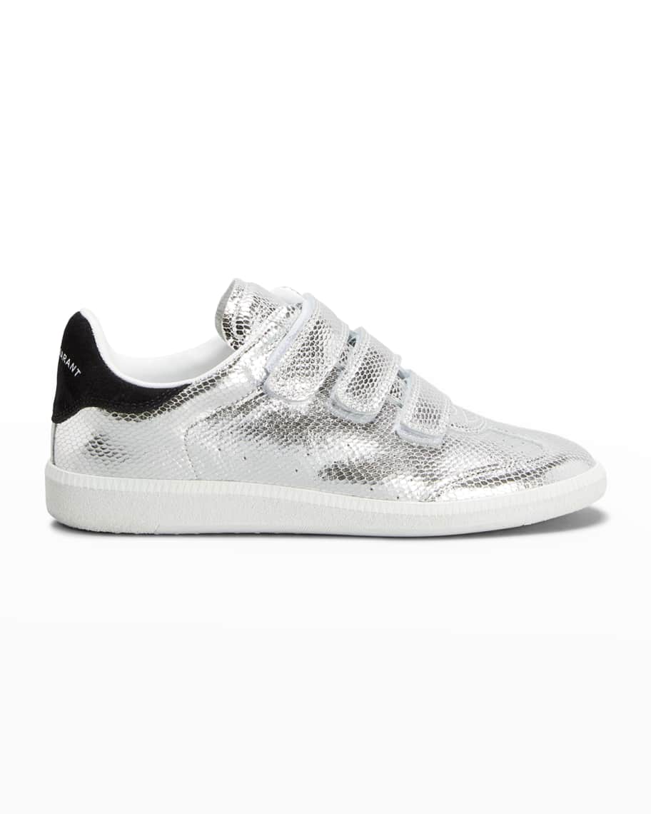 Isabel marant metallic sneakers 2025
