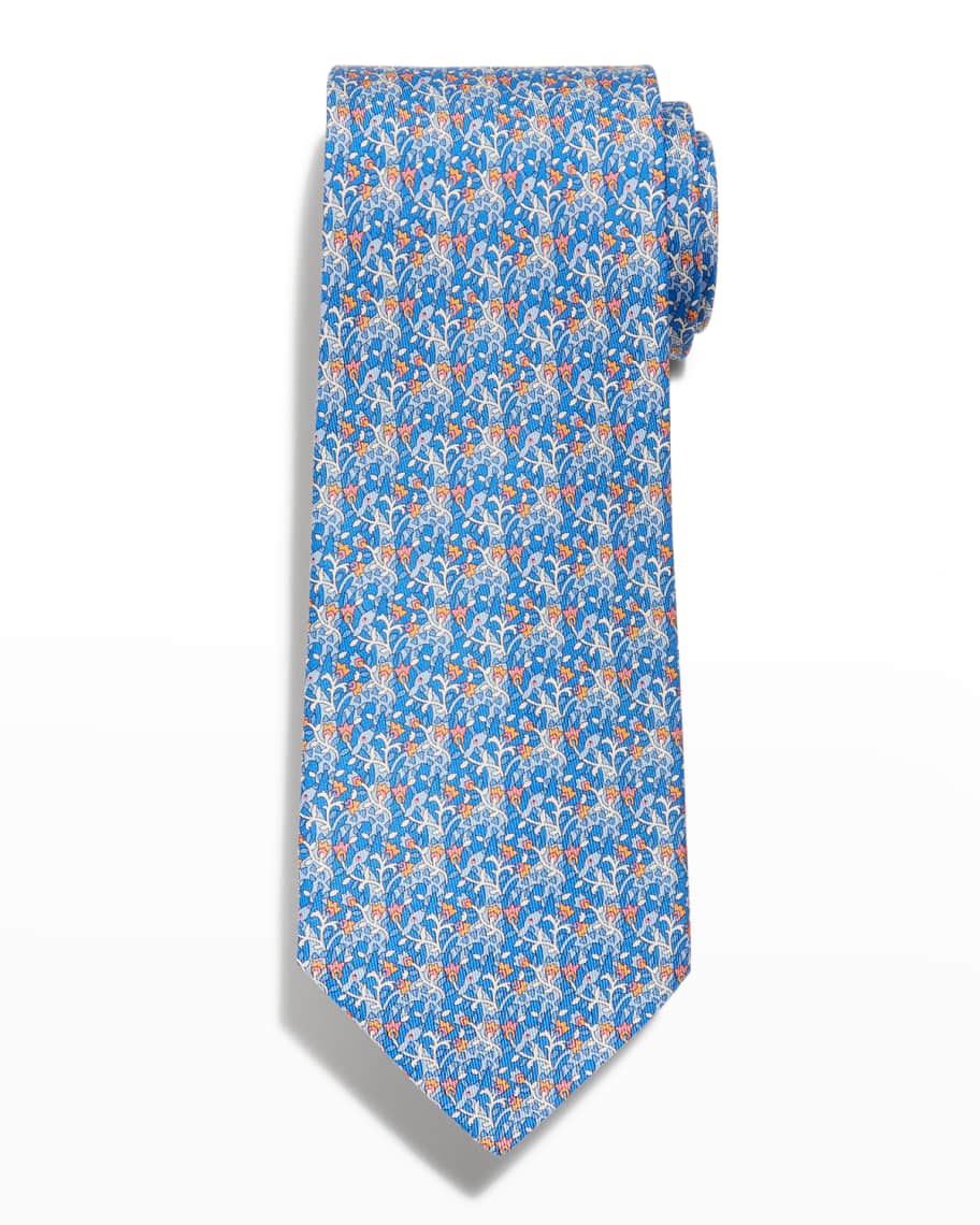 ferragamo giraffe tie