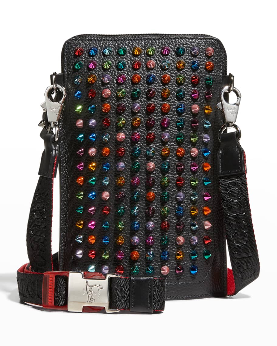 Christian Louboutin Men s Loubilab Multicolor Spiked Leather Cell
