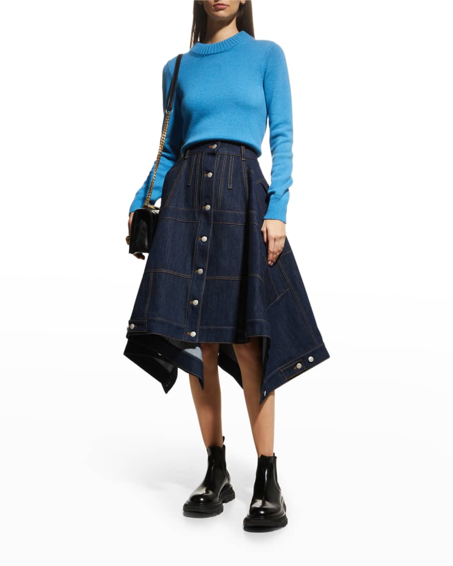 Alexander McQueen Cashmere Pullover Sweater | Neiman Marcus