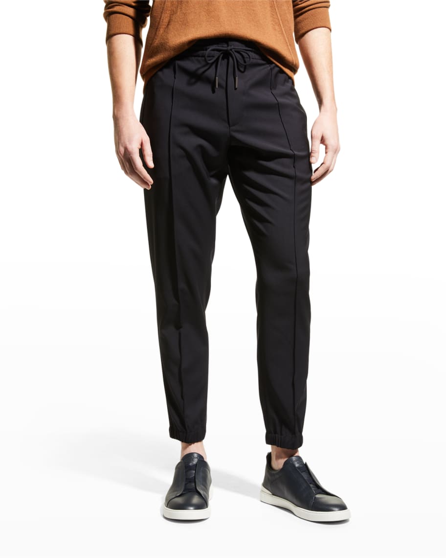 Slanted Signature Jacquard Jogging Pants - Men - OBSOLETES DO NOT TOUCH