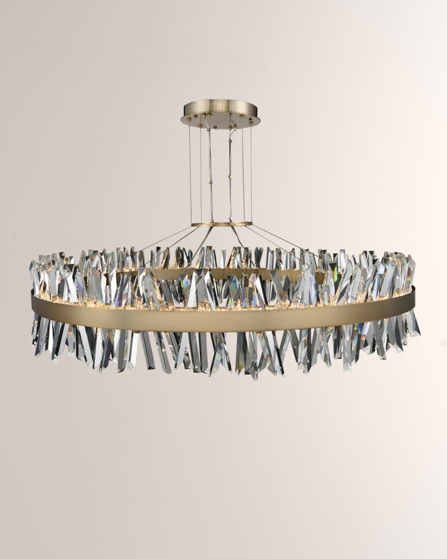 Allegri Crystal by Kalco Lighting Glacier 60
