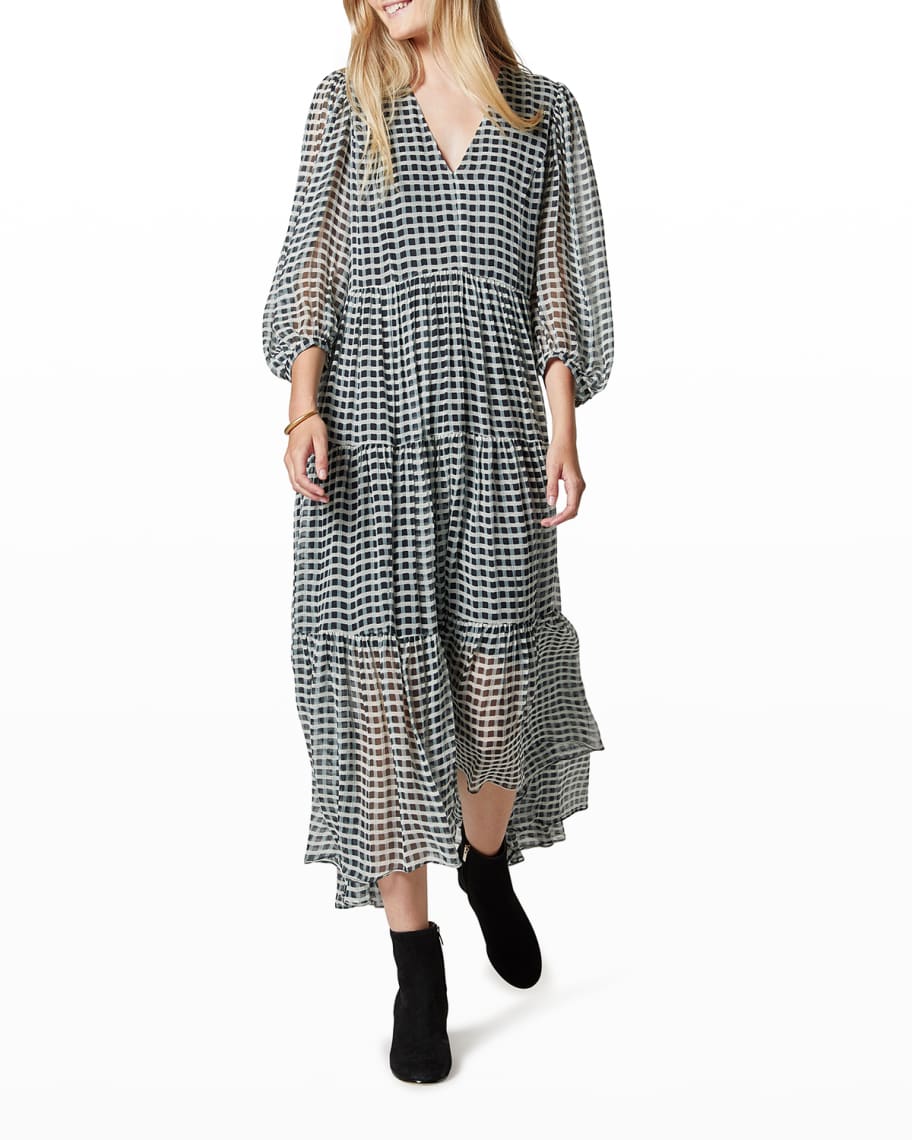 Joie Tobey Silk Maxi Dress | Neiman Marcus