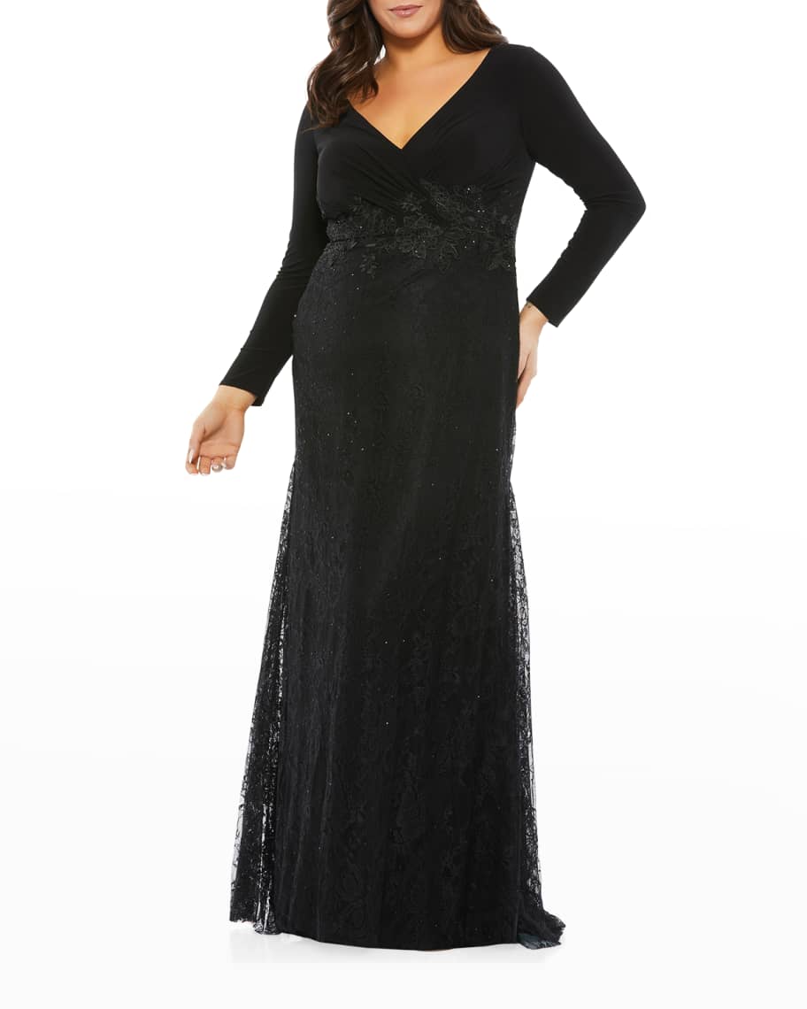 Neiman marcus plus size evening cheap wear