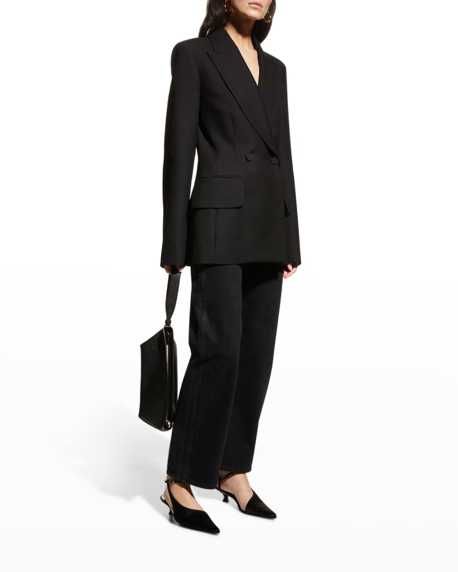 Khaite Delphine Hourglass Blazer | Neiman Marcus