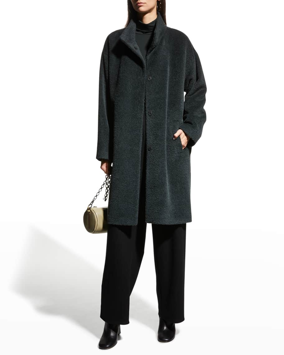 Eileen fisher suri sales alpaca coat