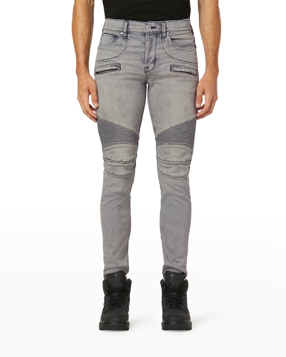 Hudson Men s The Blinder V2 Moto Jeans Neiman Marcus