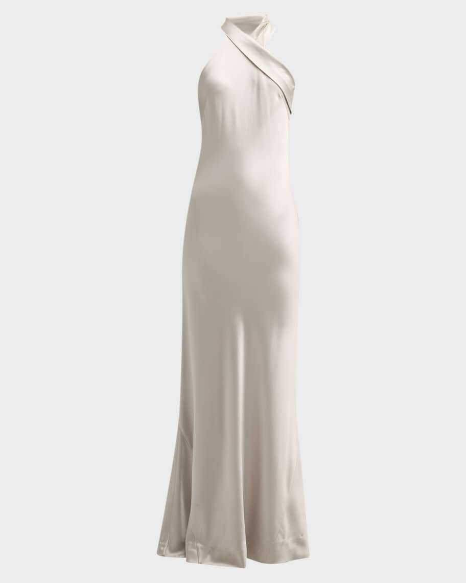 Galvan new arrivals halter dress