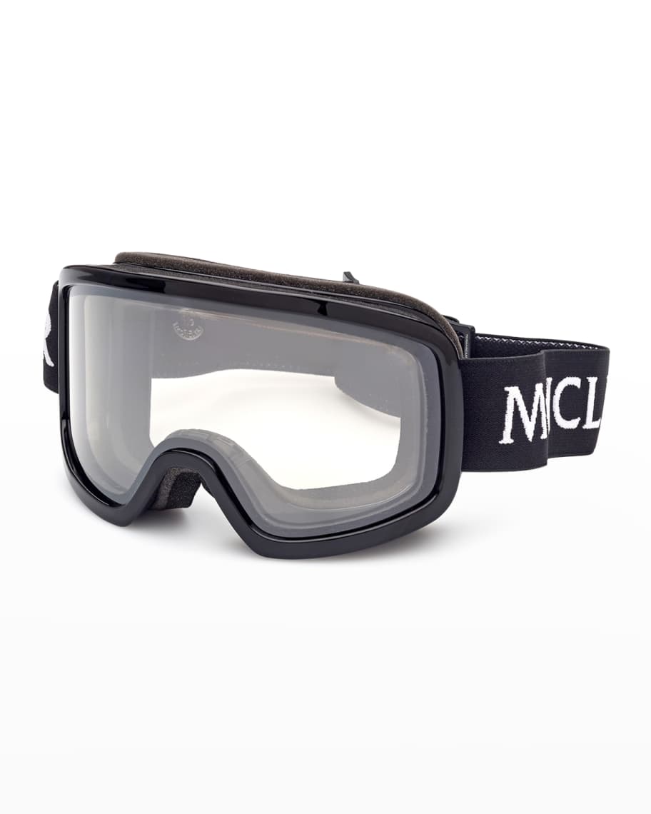 Moncler Lunettes Ski Goggles Unisex Black Size One Size