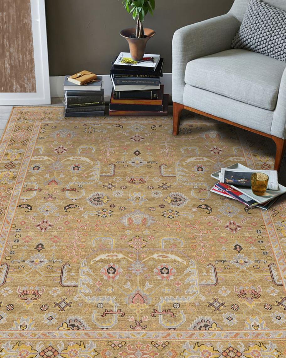 Clay Hand-Knotted Wool Rug, 8' x 10' | Neiman Marcus