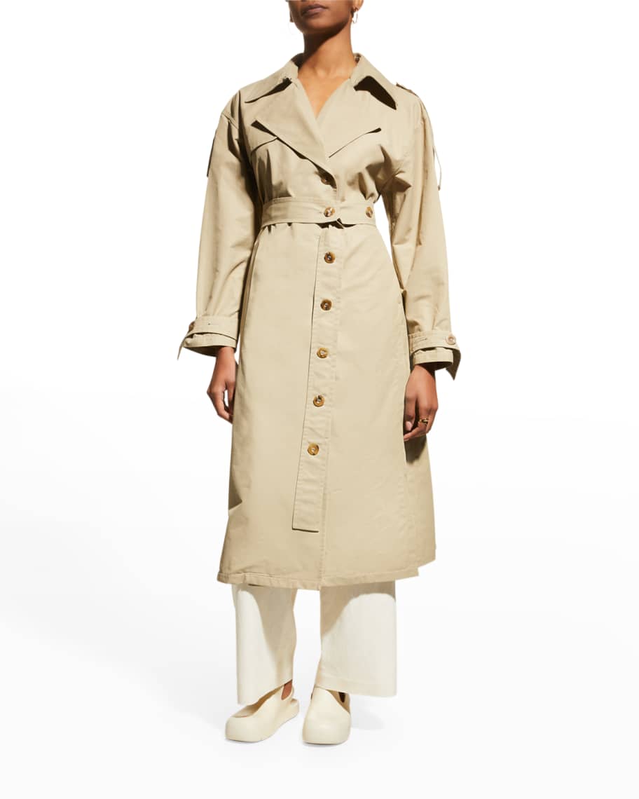 AMBUSH Side-Slit Trench Coat | Neiman Marcus
