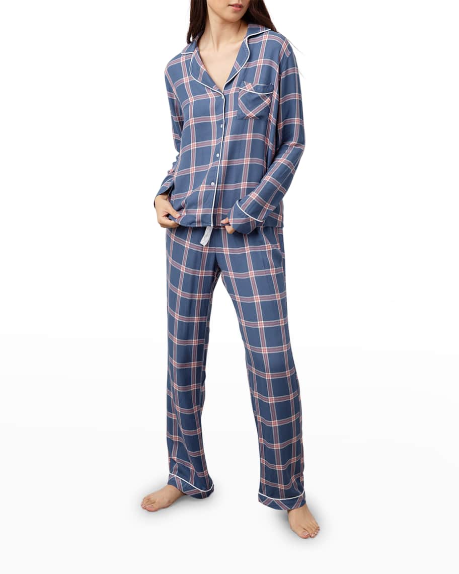 RAILS Clara checked flannel pajama set