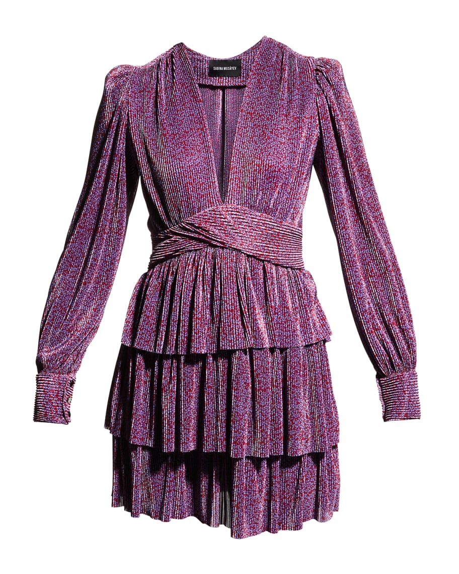 Image 2 of 5: Winnie Tiered Mini Dress