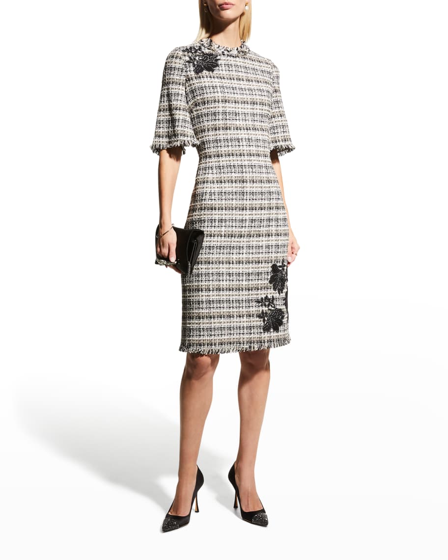 Teri jon online tweed dress