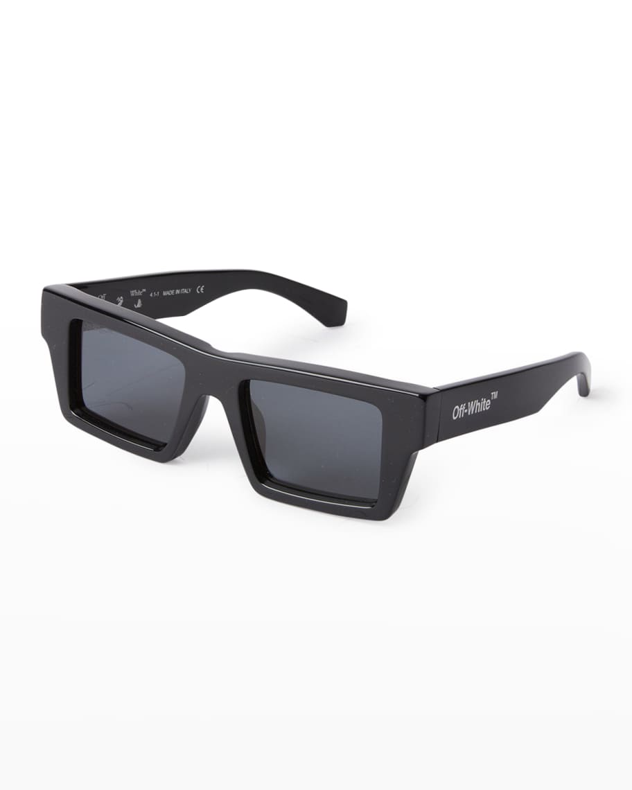Off-White Men's Nassau Rectangle Acetate Sunglasses - ShopStyle