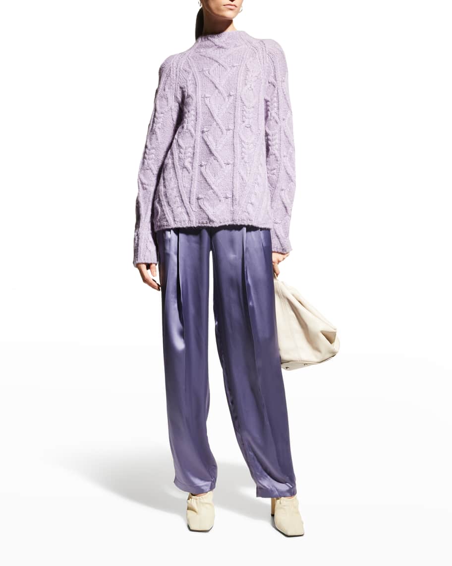 トップス Vince Aran Raglan Mock Neck Sweater Vince Aran-Knit Mock-Neck Raglan Sweater | Neiman Marcus