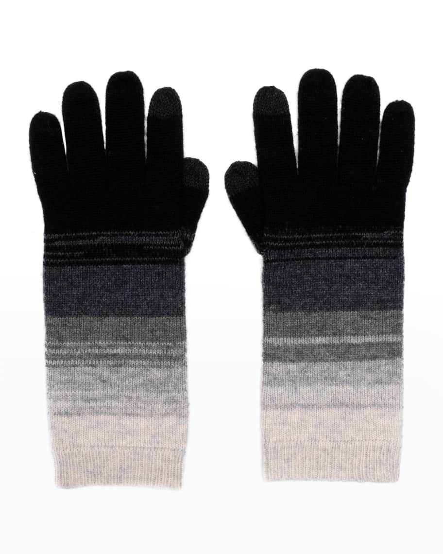 Eugenia Kim Sloane Touchscreen Ombre Cashmere-Blend Gloves | Neiman Marcus