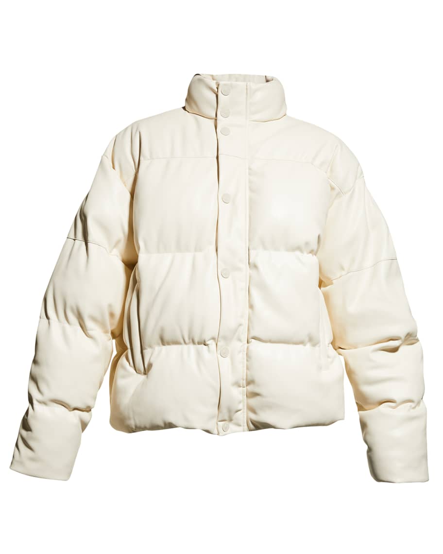MOTHER The Drop Pillow Talk Puffer Jacket Neiman Marcus