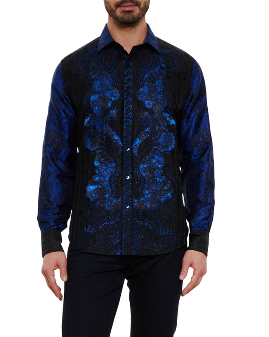 Robert Graham Men's The Kattawar Paisley Sport Shirt Neiman Marcus