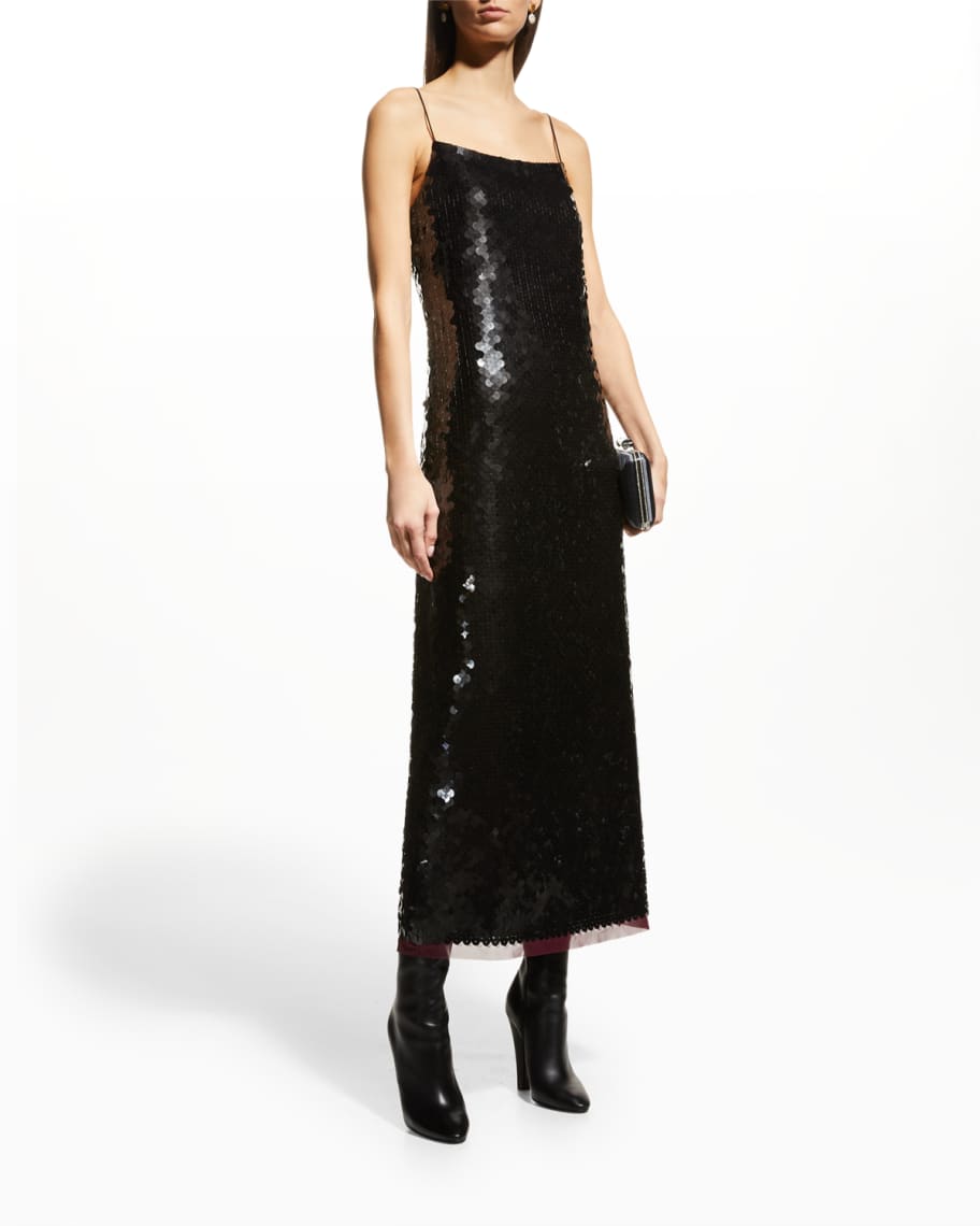Tory Burch Sequin Slip Dress | Neiman Marcus