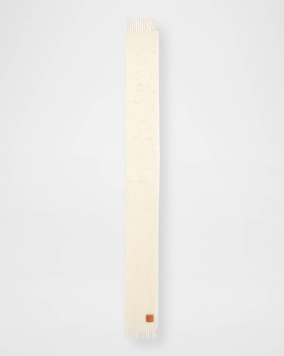 小物 LOEWE Anagram Patch Mohair Maffler LOEWE Anagram Patch Mohair Maffler