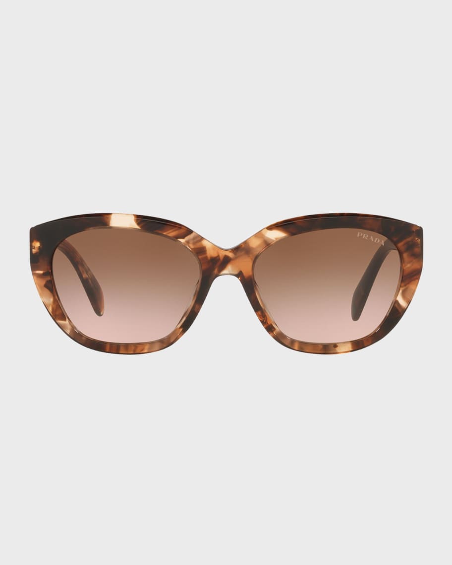 Prada Gradient Acetate Cat-Eye Sunglasses | Neiman Marcus