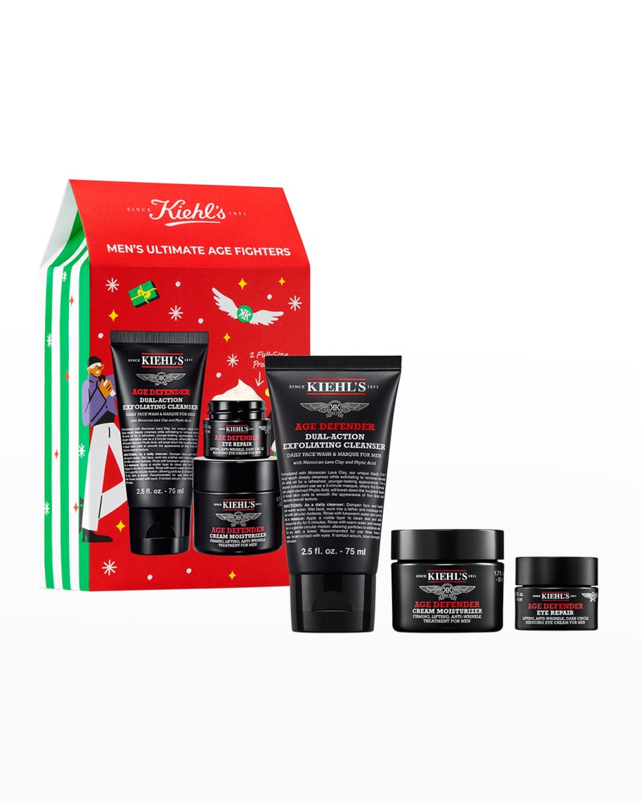 Kiehl's Since 1851 Men's Age Defender Skincare Set | Neiman Marcus