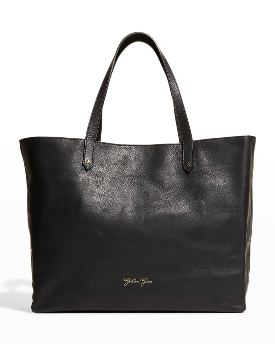 Authentic MCM Black Leather Alma style tote handbag