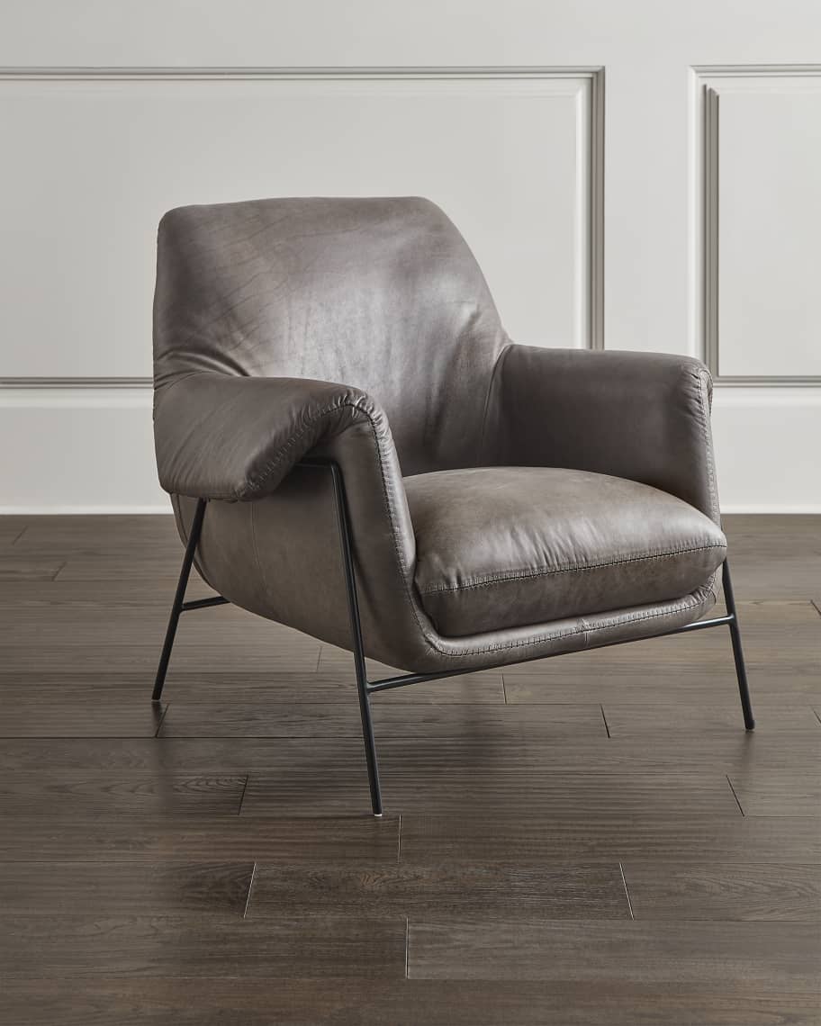 Metal club chair sales
