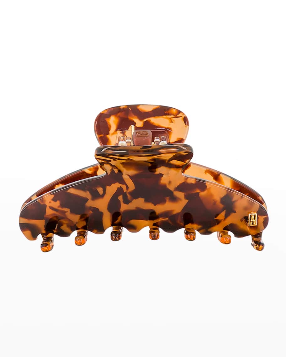 Alexandre de Paris Bicolor Acetate Jaw Hair Clip Neiman Marcus