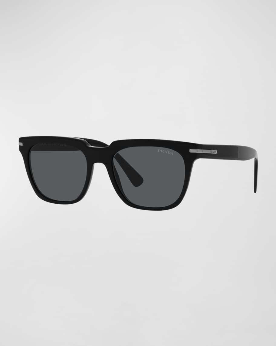 Prada Men's 04YS Abstract Acetate Sunglasses | Neiman Marcus