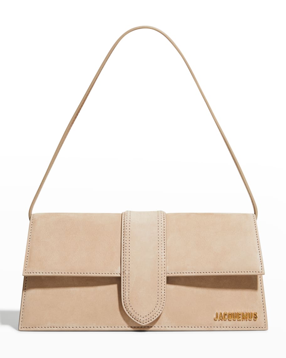 Jacquemus Le Bambino Long Suede Shoulder Bag Neiman Marcus
