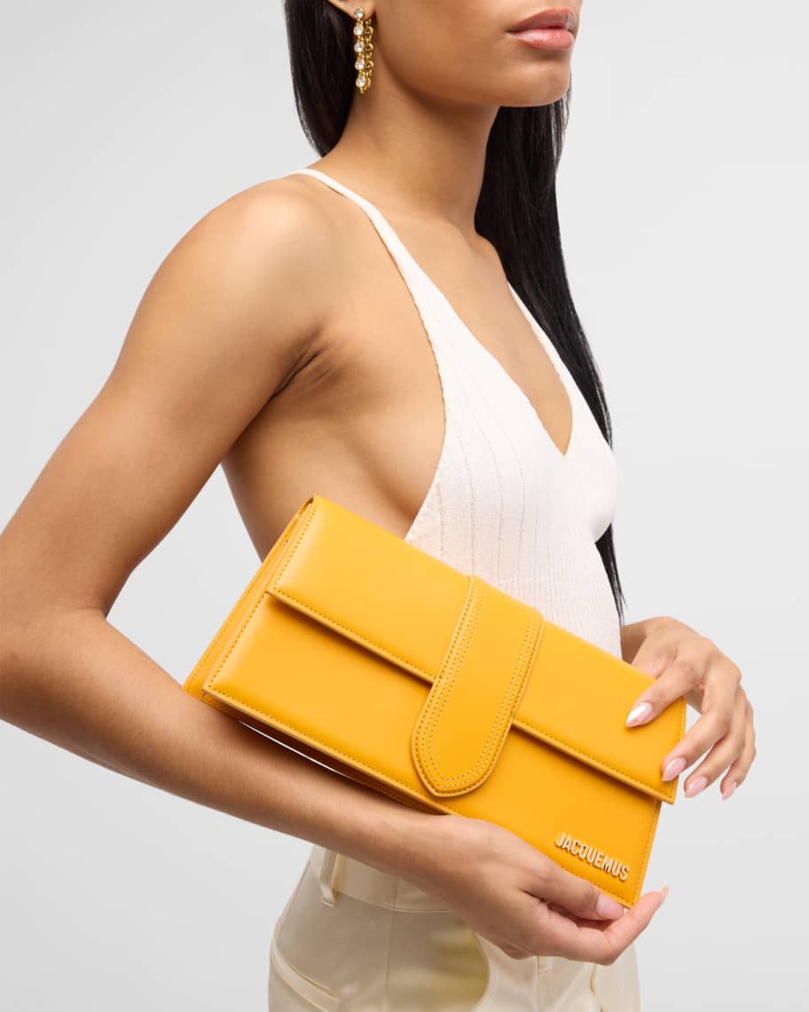 Image 3 of 6: Le Bambino Long Leather Shoulder Bag