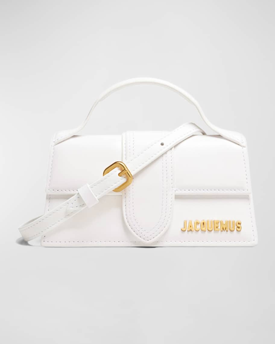 Jacquemus Le Bambino Leather Satchel Bag | Neiman Marcus