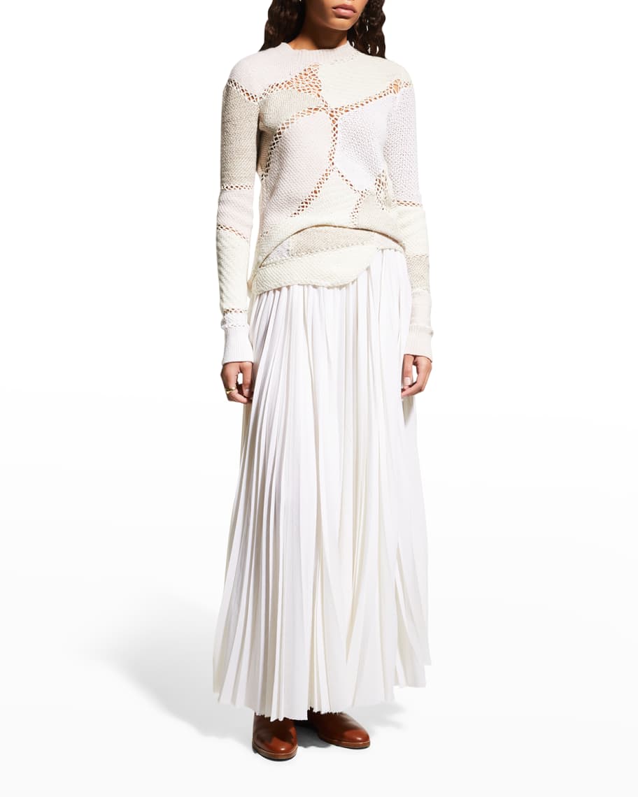 Gabriela Hearst Mitchell Patchwork Maxi Skirt Neiman Marcus