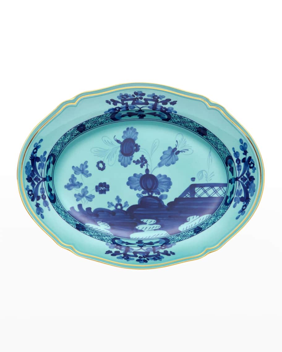 GINORI 1735 Oriente Italiano Oval Flat Platter