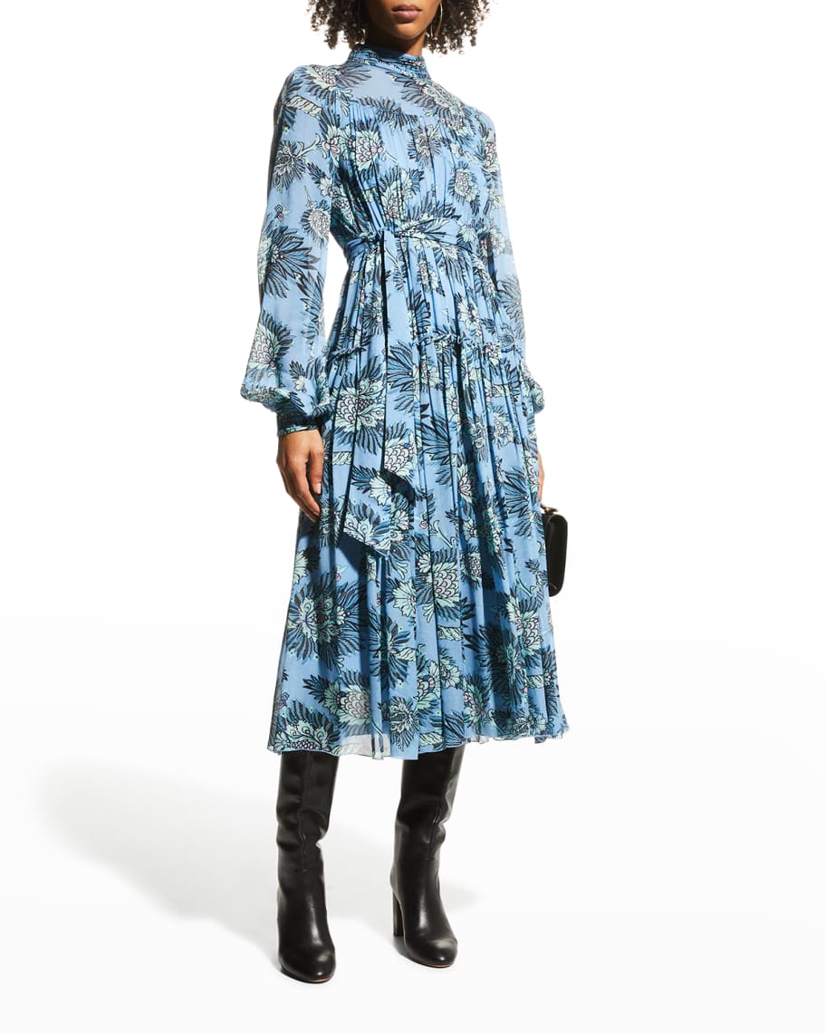 Diane von Furstenberg Kent Midi Dress | Neiman Marcus