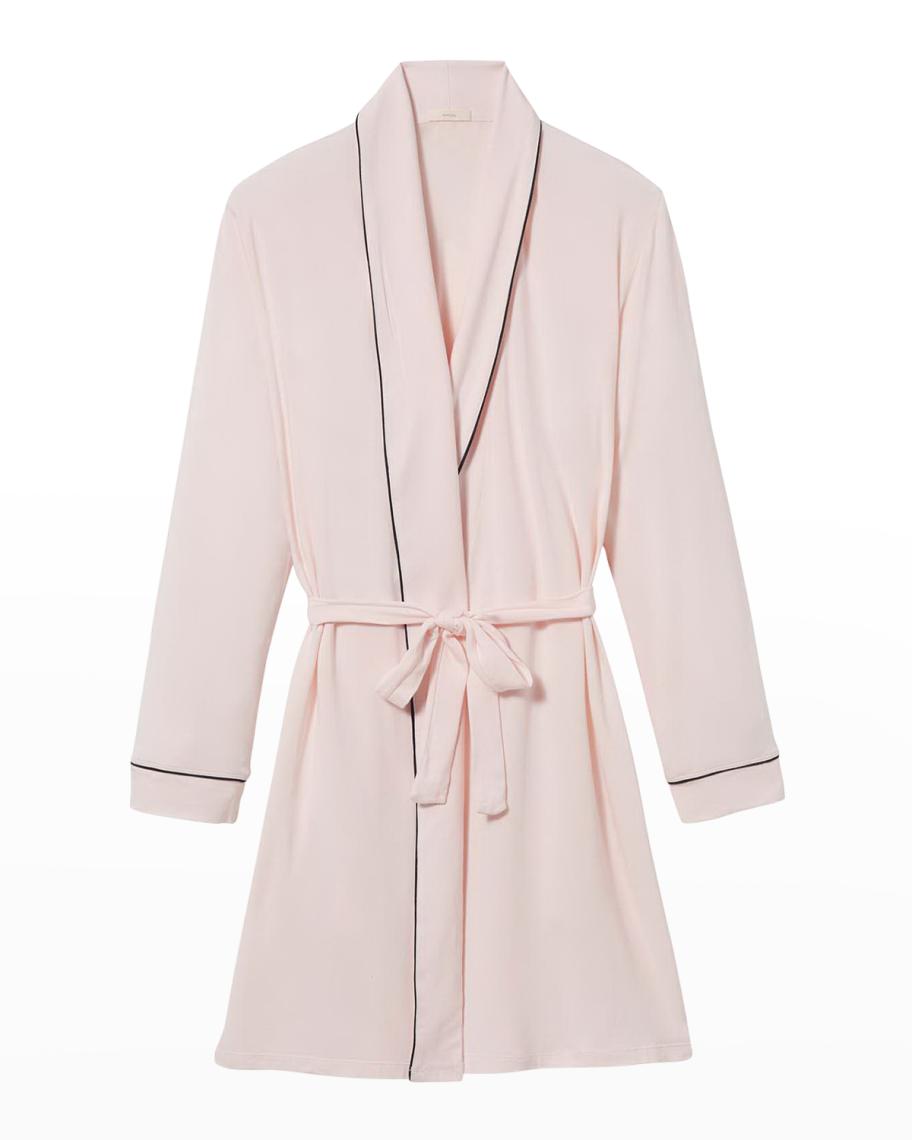 Eberjey Gisele Tuxedo Robe | Neiman Marcus